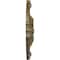 Ekena Millwork Hamilton Ceiling Medallion (Fits Canopies up to 3 3/4"), 17 3/8"OD x 1 3/4"P, Mississippi Mud CM17HAMMF - alternate 3